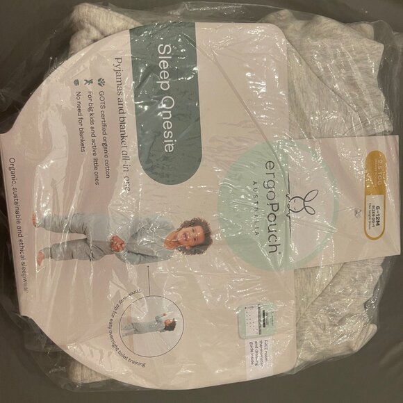 Organic Cotton Baby Sleep Onesie - Picture 7 of 9